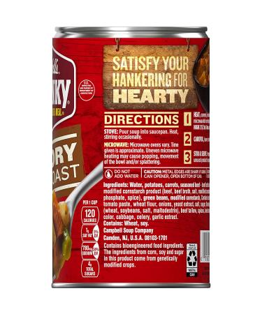 Campbell's Chunky Savory Pot Roast Soup - 18.8 oz Can - Buy Online on GoSupps.com