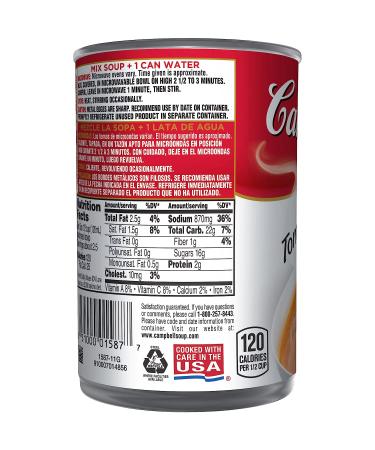 Campbell's Tomato Bisque Soup 11oz - Rich & Creamy Flavor - Buy Online on GoSupps.com