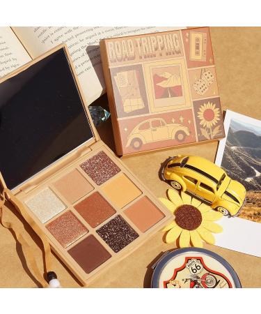 Kara Beauty ROAD TRIPPING 9-Shade Vegan Multi-Finish Palette | International Shipping Available - Buy Online on GoSupps.com