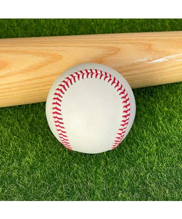 Blank Leather Baseball for Autographs, Crafts & Souvenirs | Regulation Size & Weight, Quality Stitching - Perfect for Custom Gifts & Youth Play - Buy Online on GoSupps.com