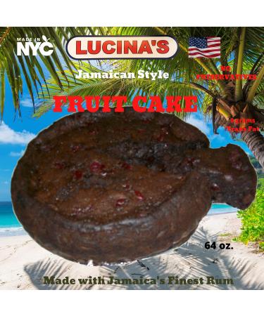 Jamaican Fruit Cake 64 Ounce