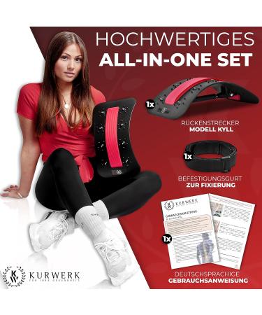Kurwerk 2024 Premium Back Extensor with Magnetfeld Therapy & German Guidance | Adjustable Device for Back Training - Buy Online on GoSupps.com