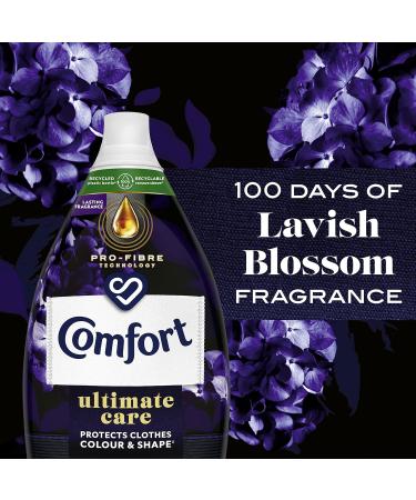 Comfort Lavish Blossom Fabric Conditioner 870ml - 58 Washes | 100% Recycled Plastic | Ultra-Concentrated Formula for Clothes Protection - Buy Online on GoSupps.com