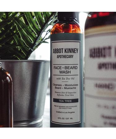 ABBOT KINNEY APOTHECARY Beard Wash Shampoo and Facial Cleanser for Men - 8 fl oz - Buy Online on GoSupps.com