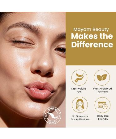 LumiGlow Day Cream SPF 50 Luminating Moisturizer with Retinol, Hyaluronic Acid & Collagen | Daily Hydration for Uneven Skin Tone | 40ml | Mayam Beauty - Buy Online on GoSupps.com