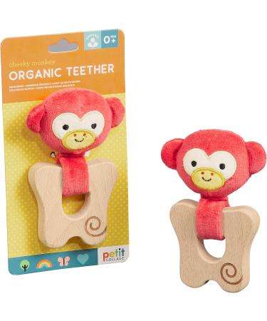 Buy Petit Collage PTC494 Multi-Colour Baby Teething Ring - Safe Eco-Friendly Teether | International Shipping Available - Buy Online on GoSupps.com