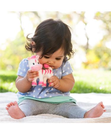 Infantino Squeeze and TeeThe Zebra Teether Toy - Fun and Soothing for Baby - Buy Online on GoSupps.com