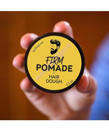 Hair Dough Men's Firm Hold Pomade - Water Based, Moderate Shine - 3.5oz - Buy Online on GoSupps.com