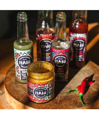 MAHI Jerk BBQ Sauce Medium mild heat perfect for barbecues and everyday use vegan gluten-free (GF) 280g - Buy Online on GoSupps.com