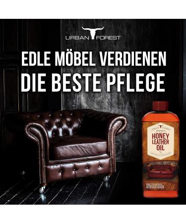 Urban Forest Leather Oil - Premium Leather Conditioner for Saddle Bridle Sofas Car Seats & Shoes - Protect & Maintain Your Leather Goods - Buy Online on GoSupps.com