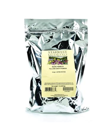 Starwest Botanicals Fullers Earth Powder 1 lb (453.6 g)