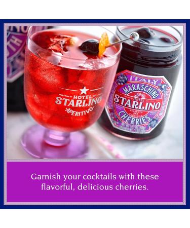 Buy Starlino Italian Maraschino Cherries - 2x400g Jars | Premium Quality International Shipping - Buy Online on GoSupps.com
