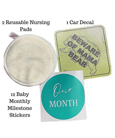 Pregnancy Gift Basket: New Mom Congrats Box | First, Second, Third Trimester Gifts & Morning Sickness Kit for Mama-to-Be - Buy Online on GoSupps.com