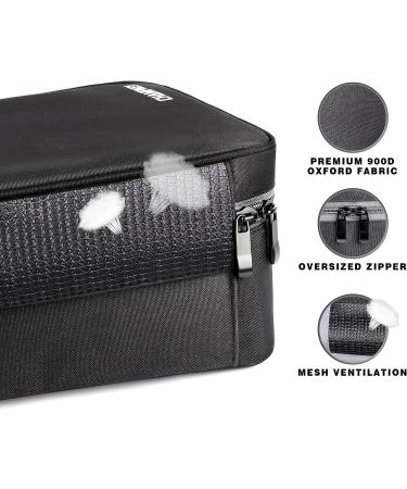 CHAMPKEY Premium Soft Padded Golf Shoe Bag - Durable 300D Polyester Oxford Fabric | Sport Shoe Bag with 210D Liner - Buy Online on GoSupps.com