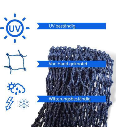 Buy 3x Heunetz Horses Tightly Mesh Feeding Network - 3 Free Carabiners | Enhanced Digestion & Well-Being for Animals - 4.5 kg Dark Blue Hay Grass Food Sack - Buy Online on GoSupps.com