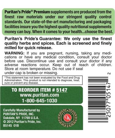 Ginger Root 550mg - Digestive Health Support | Puritan's Pride 200 Rapid Release Capsules - Buy Online on GoSupps.com