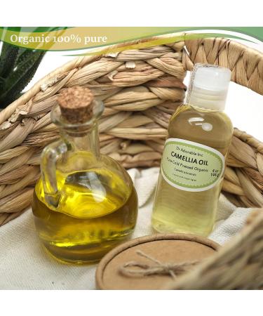 Dr Adorable Camellia Seed Oil - 100% Pure Natural Organic Cold Pressed - 4 oz | International Shipping Available - Buy Online on GoSupps.com