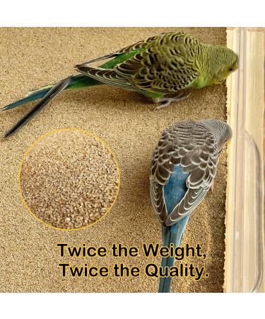 S&X Bird Cage Gravel Paper 30 Pack | 15 x 11 Sand Sheets for Easy Cleaning & Bird Health - Buy Online on GoSupps.com