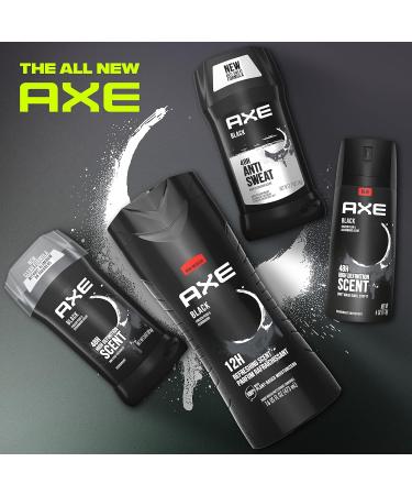 AXE Aluminum-Free Deodorant Stick for Men - Black Frozen Pear & Cedarwood Scent - 3oz (12 Count) - Buy Online on GoSupps.com