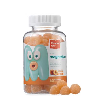 Chapter One M is for Magnesium Peach 60 Gummies