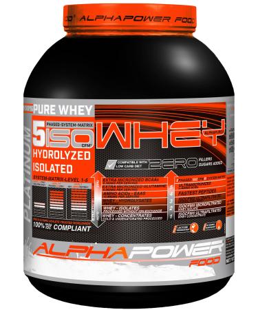 Alphapower food cfm whey isolate protein powder I protein powder egg white shake 2kg milk vanilla chocolate split i isowhey whey protein isolate