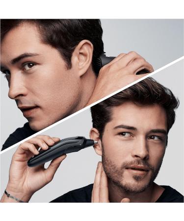 Braun 6-in-1 All-In-One Series 3 Male Grooming Kit with Beard Trimmer and Hair Clippers - Gifts for Men UK - MGK3221 Black/Volt Green - Buy Online on GoSupps.com