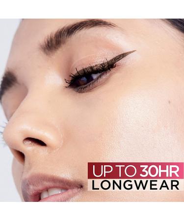 L'Oreal Paris Infallible Grip Precision Felt Eyeliner Brown - Smudge Resistant, Long Lasting Waterproof Formula - 0.03 fl oz - Buy Online on GoSupps.com