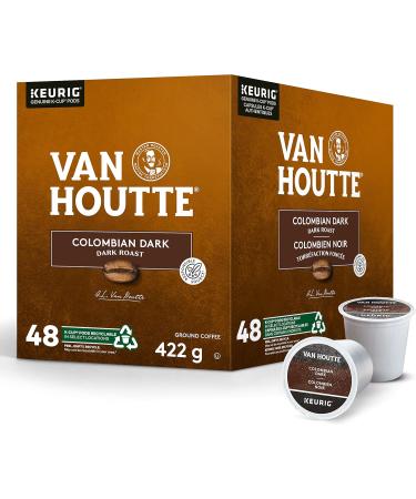 Van Houtte Colombian Dark K-Cup Coffee Pods 48 Count For Keurig Coffee Makers & Vanilla Hazelnut Decaf K-Cup Coffee Pods 24 Count For Keurig Coffee Makers Colombian Dark + Coffee Pods 24 Count 1 Count (Pack of 48) - Buy Online on GoSupps.com