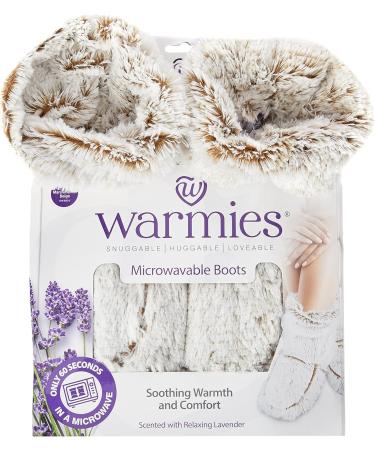 Warmies Lavender Scented Heatable Wellness Boots - Beige | Single Pair - Buy Online on GoSupps.com
