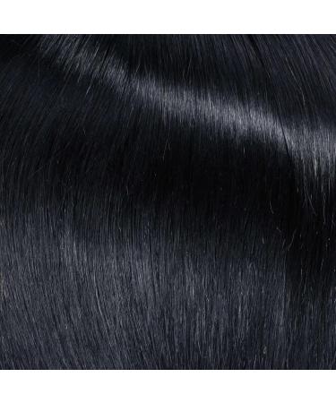 Shop Hair2Heart Microring Extensions - 50 Strands Human Hair Wavy 60cm #1 Black - International Shipping Available - Buy Online on GoSupps.com
