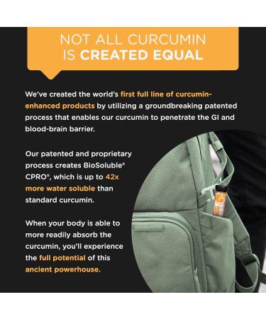 curcuminpro Chewable Tablets | BioSoluble Organic Turmeric Curcumin | Sugar-Free | Movement Support | 18 Count | Orange Cream Flavor - Buy Online on GoSupps.com