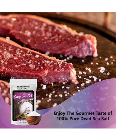 2.43 Lb. Natural Coarse Grain Dead Sea Salt Resealable Bag - Gluten-Free & Unrefined - Perfect for Cooking & Pickling - Buy Online on GoSupps.com