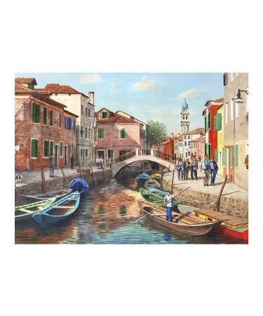 Relish - Dementia Jigsaw Puzzles for Adults 63 Piece Burano Island (Venice) Puzzle - Activities & Gifts for Elderly People with Alzheimer's