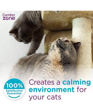 Comfort Zone Multi-Cat Diffuser Refills - 3 Pack | Veterinarian Recommended Solution for Peaceful Home, Stop Cat Fighting, Spraying & Scratching - Buy Online on GoSupps.com