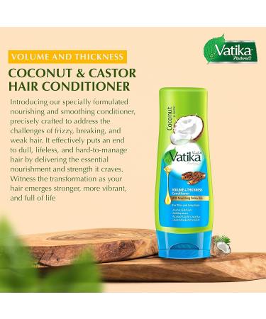 Dabur Vatika Naturals Coconut Shampoo & Conditioner Set | Best International Shipping - Buy Online on GoSupps.com