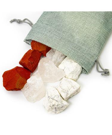 Fit and slim |250g |100% natural stones |Jute bags |Premium water stones |Your healing stone gem water mixture |Spring water cleaned 250g fit and slim