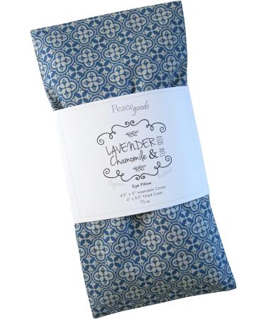 Peacegoods Lavender Eye Pillow Gift Pack - Pack of 6 | Weighted Lavender Chamomile Flax | Yoga Aromatherapy | Earth Colors Brown Beige - Buy Online on GoSupps.com
