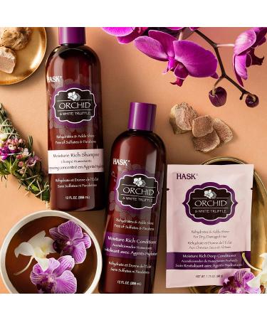 Hask Orchid & White Truffle Deep Conditioner 1.75oz Packette - Intense Moisture - Buy Online on GoSupps.com