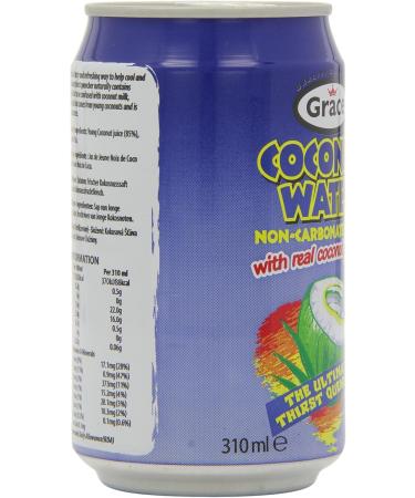 Grace Coconut Water with Pulp 310 ml (Pack of 12) - Buy Online on GoSupps.com