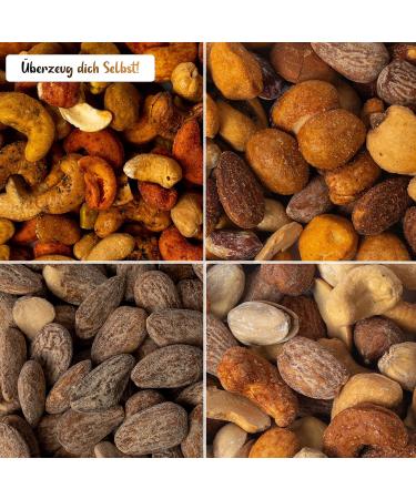 Buy Magic Nuts Premium Nut Mix - Roasted & Salted Macadamias Almonds Cashews Pistachios Hazelnuts | 500g & 1kg - Perfect Student Snack International Shipping Available - Buy Online on GoSupps.com