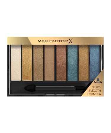 Max Factor Masterpiece Nude Palette color 004 Peacock Nudes highly pigmented eyeshadow in 8 shades 6.5 g