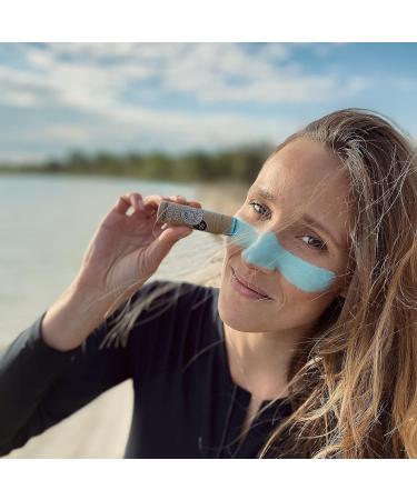 Aloha Sun Stick SPF 50+ (Teal) Sunscreen Stick Sun Block Stick for Face Sunscreen SPF 50 for Surfing Great Sun Cream for Kids & Outdoor Sports Sunscreen Plastic Free Packaging 20g - Buy Online on GoSupps.com