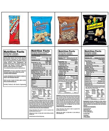 Frito-Lay Sweet & Salty Snacks Variety Box - 50 Count Care Package of Cookies, Crackers, Chips & Nuts - Buy Online on GoSupps.com