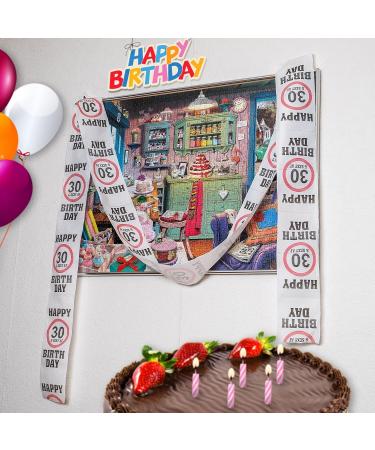 Happy 30th Birthday Toilet Paper - Funny 2-Pack Klopapier for Fun Decorations & Gifts - Buy Online on GoSupps.com