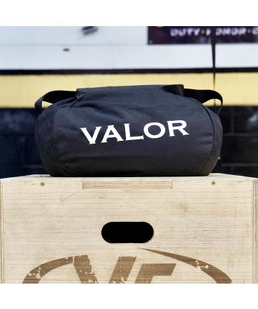 Valor Fitness SDB-TB1 Self-Fill Strongman Sandbag Duffle | Heavy Duty Vinyl Construction for Weightlifting | Fat Grip Handle | Double Bladders | Reinforced Zipper - Buy Online on GoSupps.com