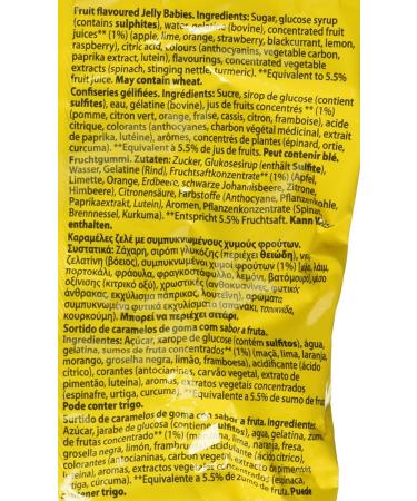 Bassetts Jelly Babies 165g - Pack of 6 | Delicious Assorted Fruit Flavored Gummies - Buy Online on GoSupps.com