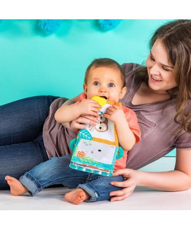 Bright Starts Teethe & Read Soft Book Toy  Ages 3 Months +  Style May Vary - Buy Online on GoSupps.com