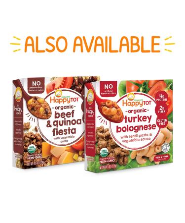 HappyTot Organics Cheese & Spinach Ravioli with Marinara Sauce - 4.5 oz (Pack of 8) - Buy Online on GoSupps.com