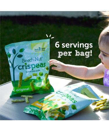 Beech-Nut Toddler Original Crispeas Baked Pea Puffs 1.4 oz Bag (7 Pack) - Buy Online on GoSupps.com