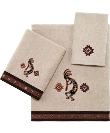 Avanti Linens Navajo Dance Collection Cotton Embroidered Fingertip Towel - Buy Online on GoSupps.com